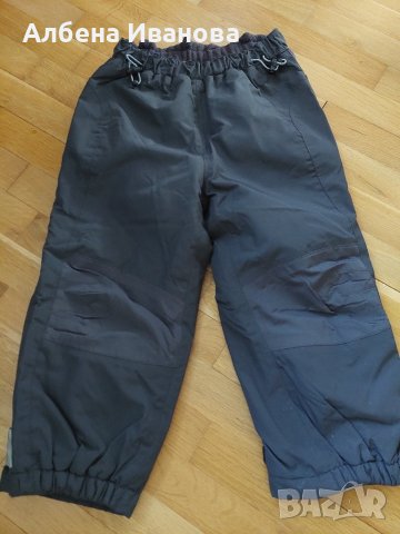 Детско зимно долнище размер 3-4 години 