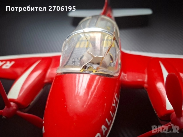 Метално Винтидж самолетче , снимка 6 - Колекции - 52814938