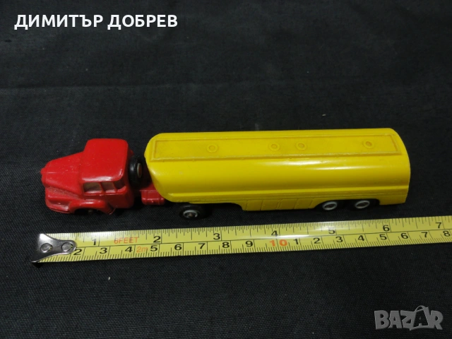 СТАРА РЕТРО ПЛАСТМАСОВА КОЛИЧКА КАМИОН UNIC NOREV FRANCE, снимка 7 - Колекции - 53151538