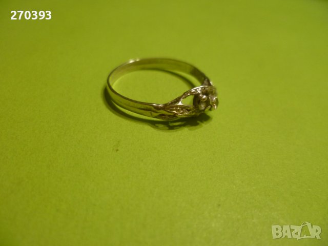 Нежен сребърен пръстен, снимка 4 - Пръстени - 36832793