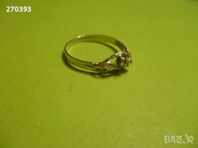 Нежен сребърен пръстен, снимка 4 - Пръстени - 36832793
