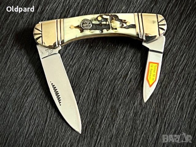 Сгъваем колекционерски ловен нож.(Canoe) FOS161SBR, снимка 3 - Ножове - 39291750