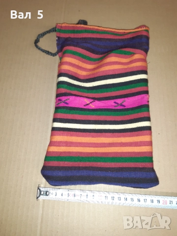 Красива овчарска , коледарска торбичка , торба . Носия, снимка 5 - Антикварни и старинни предмети - 52616180