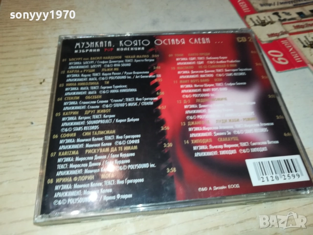 МУЗИКАТА КОЯТО ОСТАВА СЛЕДИ ЦД2 0610250708, снимка 11 - CD дискове - 51957392