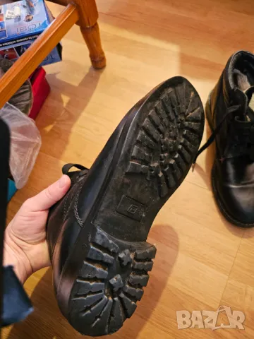 Военни кубинки боти номер 42  от телешка кожа и подплата от вълна армейски, снимка 5 - Мъжки боти - 48702464