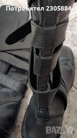 Дамски кожени ботуши Diesel, снимка 5 - Дамски ботуши - 48653371