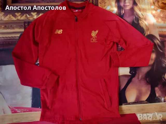 футболна горница new balance liverpool tracksuit