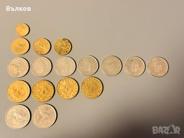 Унгарски монети, снимка 2 - Нумизматика и бонистика - 53480035