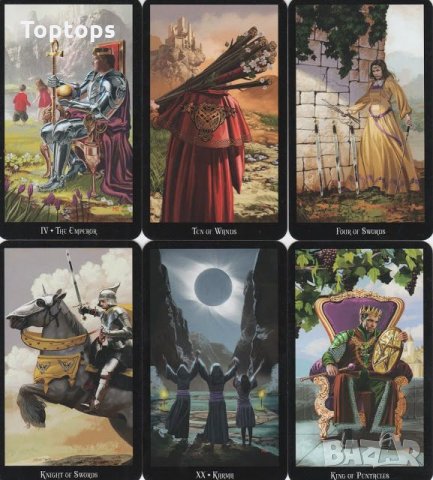 Таро карти: Witches Tarot & Silver Witchcraft Tarot & Everyday Witch Tarot, снимка 17 - Карти за игра - 33679329