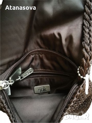 дамска чантичка марка - the sac плетена, снимка 17 - Чанти - 30387027