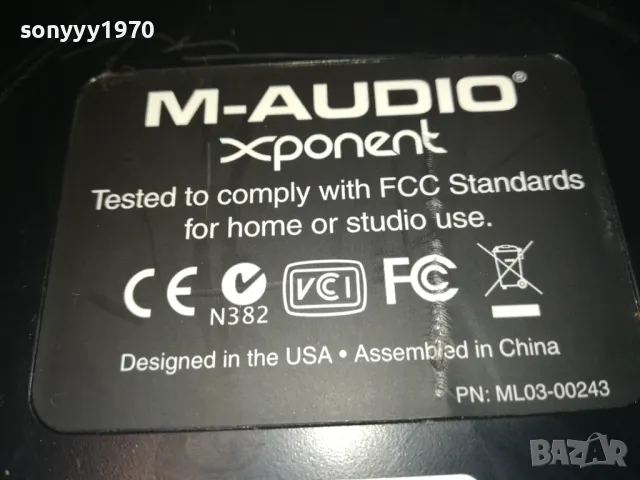 M-AUDIO ПУЛТ ЗА РЕМОНТ 0711240953, снимка 8 - Ресийвъри, усилватели, смесителни пултове - 47873776