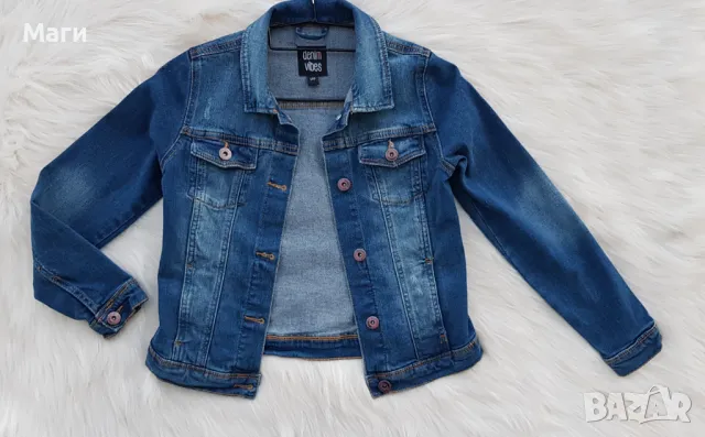 Дънково яке размер 9-10 години , снимка 10 - Детски якета и елеци - 47555092