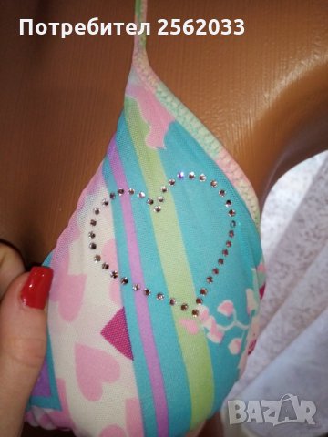 Италиански бански+подарък плажна туника, снимка 5 - Бански костюми - 28011270