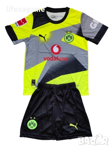 Детски футболен екип Борусия Дортмунд Гираси комплект Borussia Dortmund тениска Guirassy, снимка 2 - Детски комплекти - 51866288