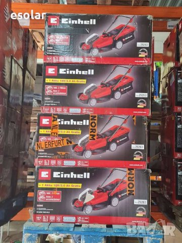 Косачка за трева с 2 батерии до 300м2, снимка 3 - Градинска техника - 38074700