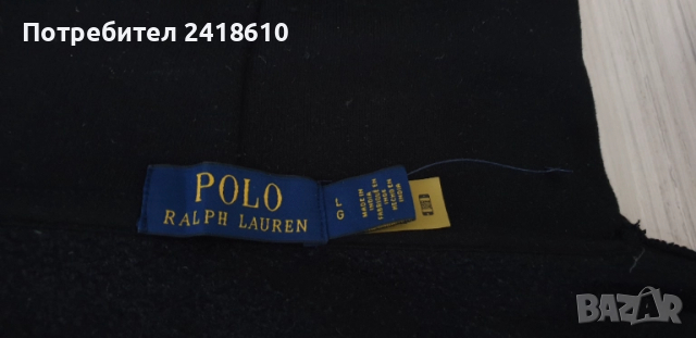 POLO Ralph Lauren Hoodie Mens Size L ОРИГИНАЛ! Мъжки Суичър!, снимка 17 - Суичъри - 51701119