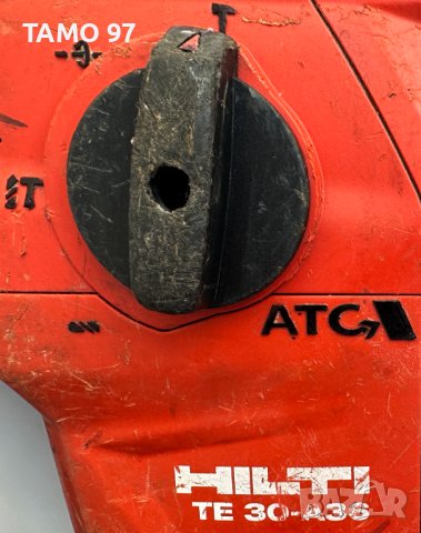 Hilti TE 30-A36 ATC/AVR - Безчетков перфоратор 36V, снимка 3 - Перфоратори - 43856729