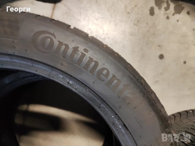 2бр. зимни гуми 245/45/18 Continental, снимка 3 - Гуми и джанти - 52422049