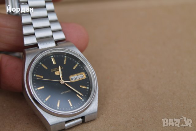 Мъжки часовник ''Seiko 5'' автоматик, снимка 11 - Мъжки - 43240916