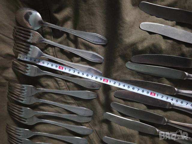 Продавам прибори за храна Smalcalda Rostfrei ГДР, снимка 9 - Прибори за хранене, готвене и сервиране - 52559384