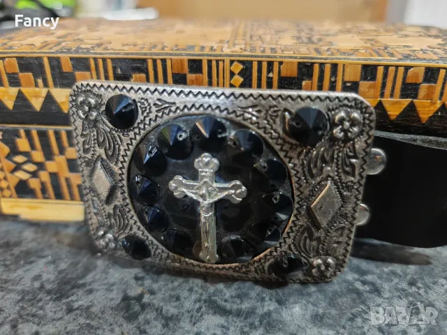 Страхотна италианска тока за колан, снимка 6 - Колани - 47442003