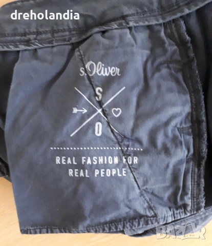 Син панталон - S.Oliver - М ( 38 ), снимка 5 - Панталони - 51725294