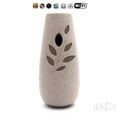 Скрита камера в ароматизатор, wifi видеонаблюдение, шпионска камера, снимка 2 - HD камери - 52071016