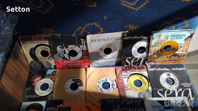 50бр малки грамофонни плочи, снимка 8 - Грамофонни плочи - 49854643