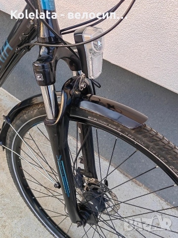 28" Victoria, L размер, трекинг велосипед, хидравлични спирачки, снимка 6 - Велосипеди - 53500079