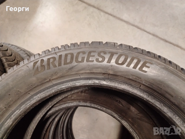 2бр.зимни гуми 205/55/17 Bridgestone, снимка 3 - Гуми и джанти - 53212671