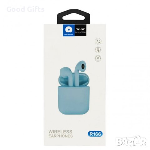 Безжични слушалки R166 с кристален звук Earphones, снимка 3 - Безжични слушалки - 43088984