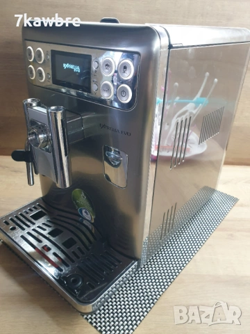 Saeco Exprelia EVO - внос с Бг меню , с консумативи и кана за мляко, снимка 9 - Кафемашини - 53060227