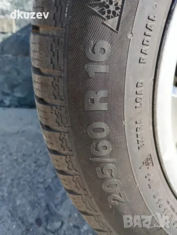 Продавам всесезонни гуми Continental с алуминиеви джанти Мерцедес , снимка 4 - Гуми и джанти - 48889224
