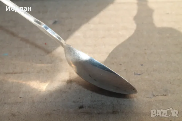 Сребърна лъжица , снимка 7 - Други ценни предмети - 49596110