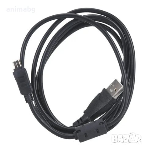 ANIMABG USB дата кабел CB-USB5 за цифрови фотоапарати на Fuji Olympus модели SZ-10 SZ-11 SZ-14 SZ-20, снимка 1 - Кабели и адаптери - 44079083