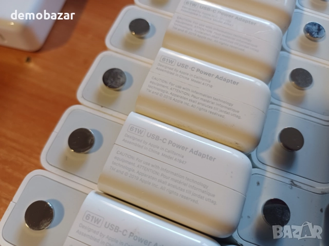 Apple USB-C 140W/96W/87W/61W Charger adapter оригинални зарядни, адаптери, снимка 9 - Лаптоп аксесоари - 51760877