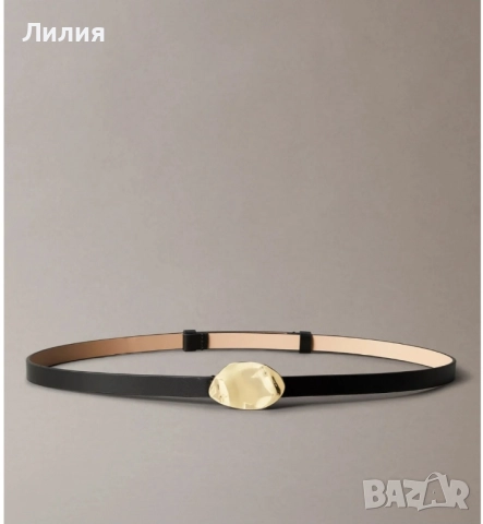 Calvin Klein Черен дамски колан, снимка 2 - Колани - 52197588