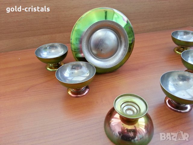 антикварен арменски съветски сервиз  ЕРЕВАН, снимка 5 - Антикварни и старинни предмети - 27810575