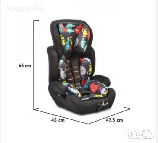 Детски Стол за кола Ares/ столче от 9 до 36кг , снимка 9 - Столчета за кола и колело - 22723196