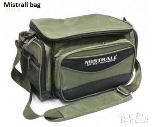 Чанта за спининг риболов - MISTRALL FISHING BAG, снимка 1 - Такъми - 39623986