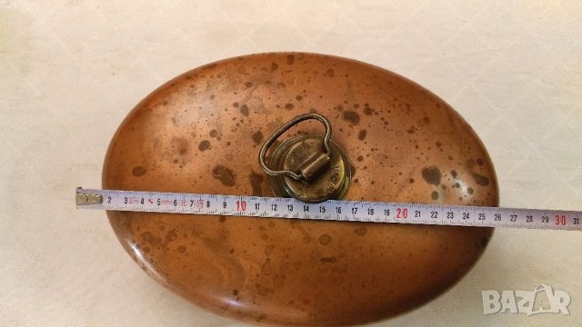 Стара бакърена, медна грейка Rein-Kupeer. , снимка 10 - Антикварни и старинни предмети - 38559601