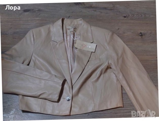 Ново дамско сако еко кожа, снимка 2 - Сака - 39555110