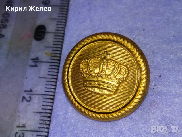 SPORRONG MADE IN SWEDEN Старо АРИСТОКРАТИЧНО с КРАЛСКА ХЕРАЛДИКА МАРКОВО МЕДНО КОПЧЕ с ПОЗЛАТА 37471