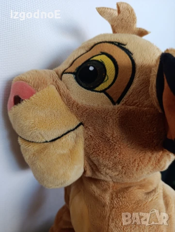 Плюшена фигурка Disney Цар Лъв Симба , снимка 4 - Плюшени играчки - 50561018