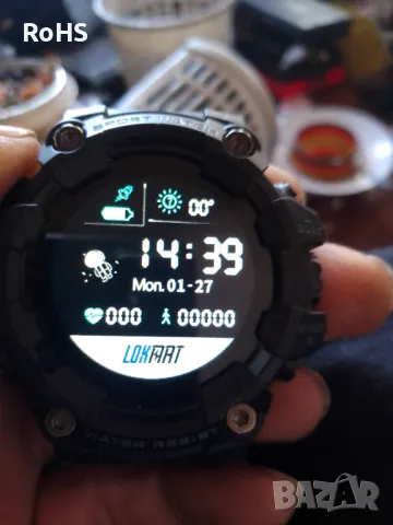 Смарт часовник Lokmat Attack, снимка 3 - Смарт часовници - 48849098