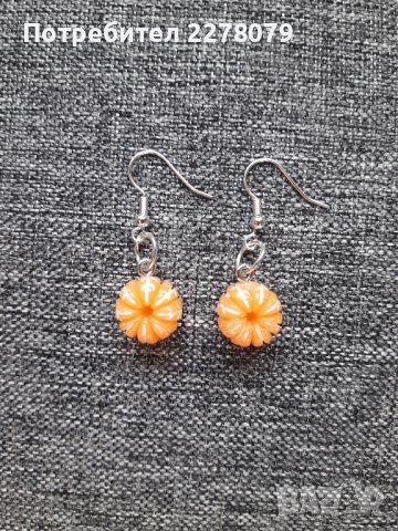 Сладки обеци - ръчна изработка, снимка 5 - Обеци - 44085482