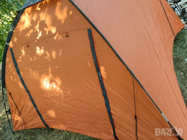 Четириместна двуслойна палатка Fun camp, снимка 6 - Палатки - 51600044