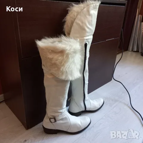 Зимни бели ботуши 39 номер 