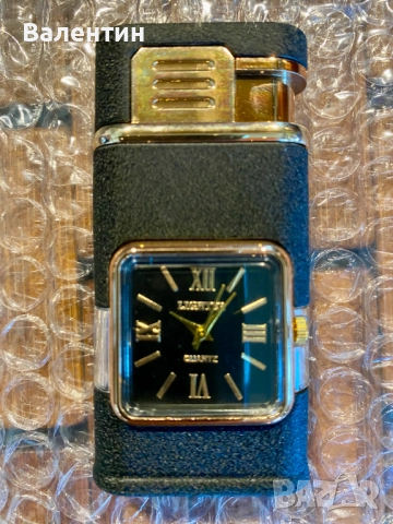Подарък. Сувенир. Газова ветроустойчива запалка с часовник, снимка 9 - Запалки - 51089144