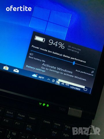 ✅ Lenovo 🔝 ThinkPad T420 i5, снимка 9 - Лаптопи за работа - 39412258